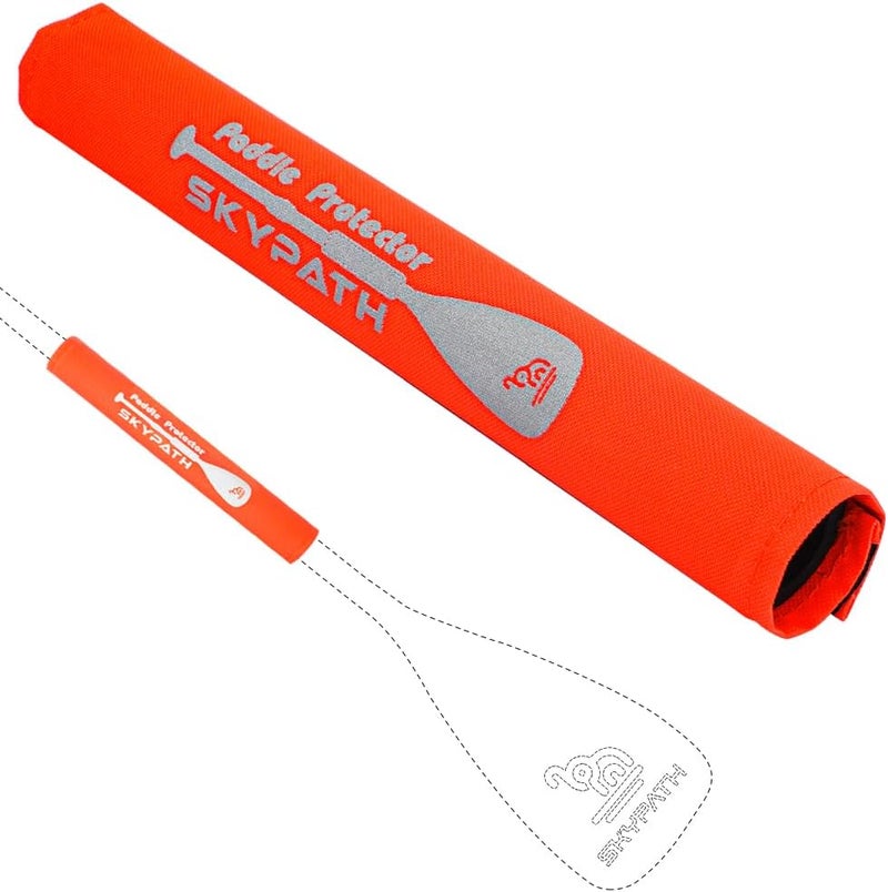 SkyPath Paddle Float- Kayak Accessory for Paddle, SUP Board Accessory, High Density Foam, Adjustable EVA w/Hook & Loop Closure, Buoyancy, Kayak Flotation- Kayaks, Stand up Paddle Board - Image 1